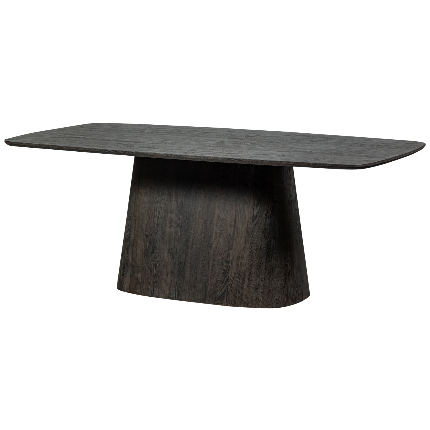 Stalas LEAH, tamsiai rudas MDF 200x105
