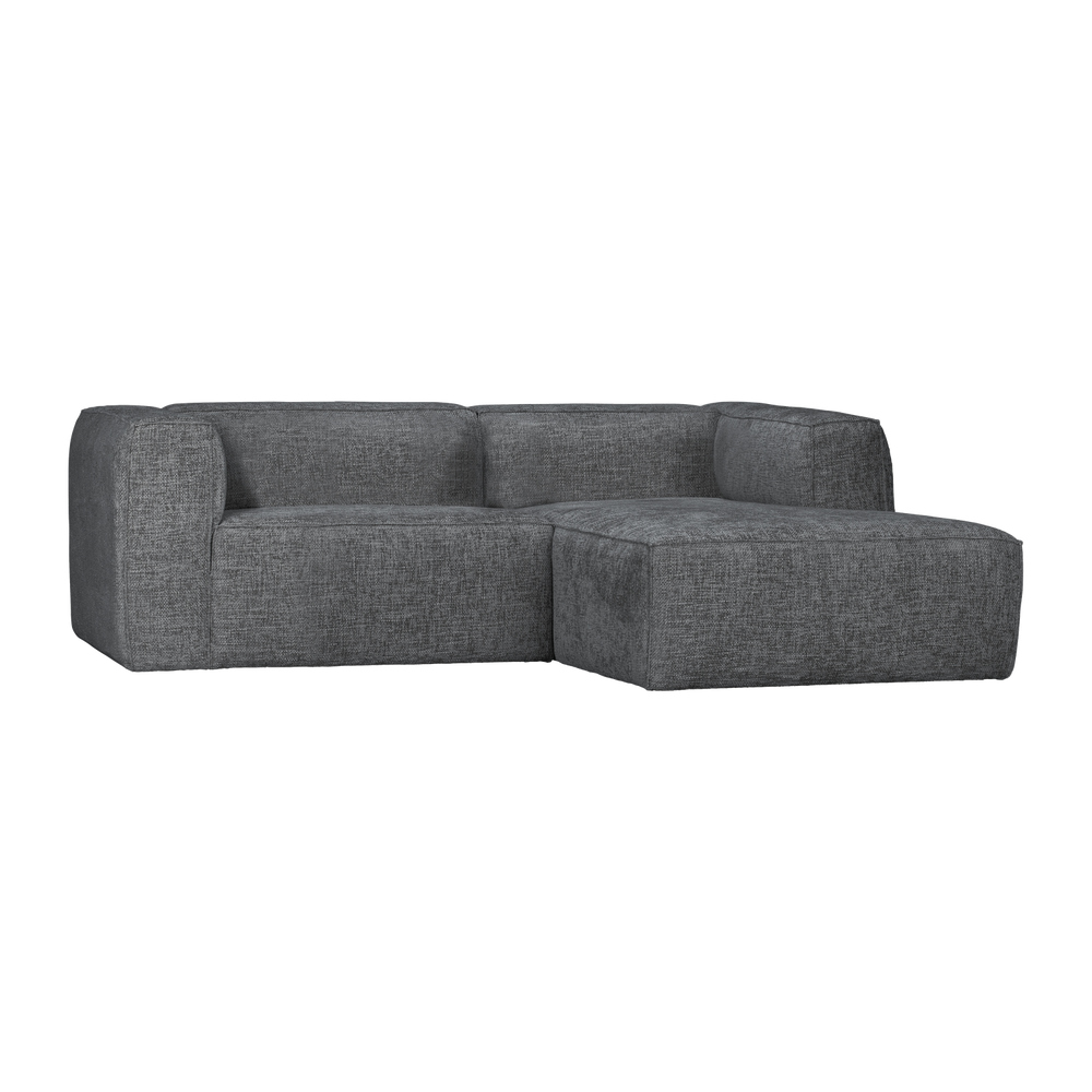 Sofa BEAN, šezlongas dešinysis stambios tekstūros melanžas terrazzo