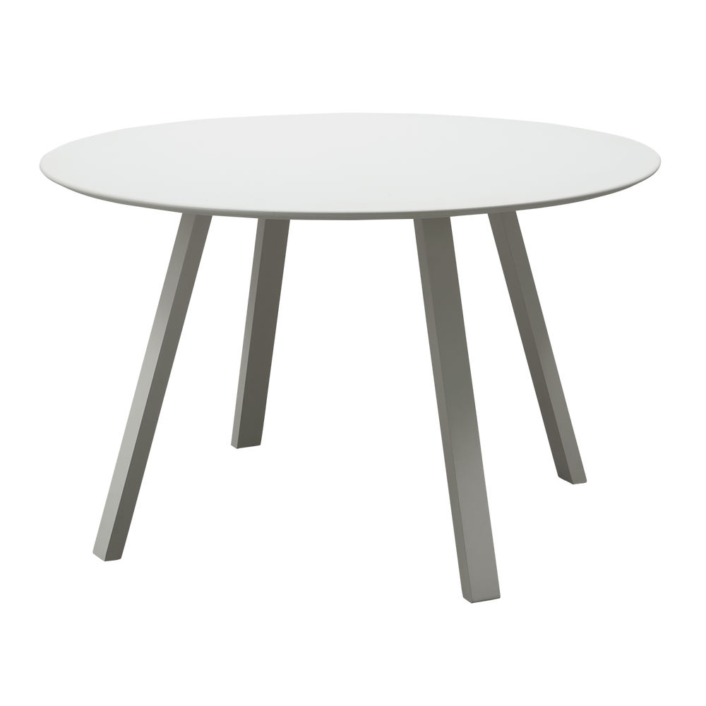 Sodo stalas AUKE, aliuminis mist 75xØ120 cm