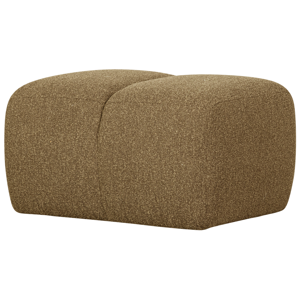 Pufas MOJO, bouclé, geltonai ruda