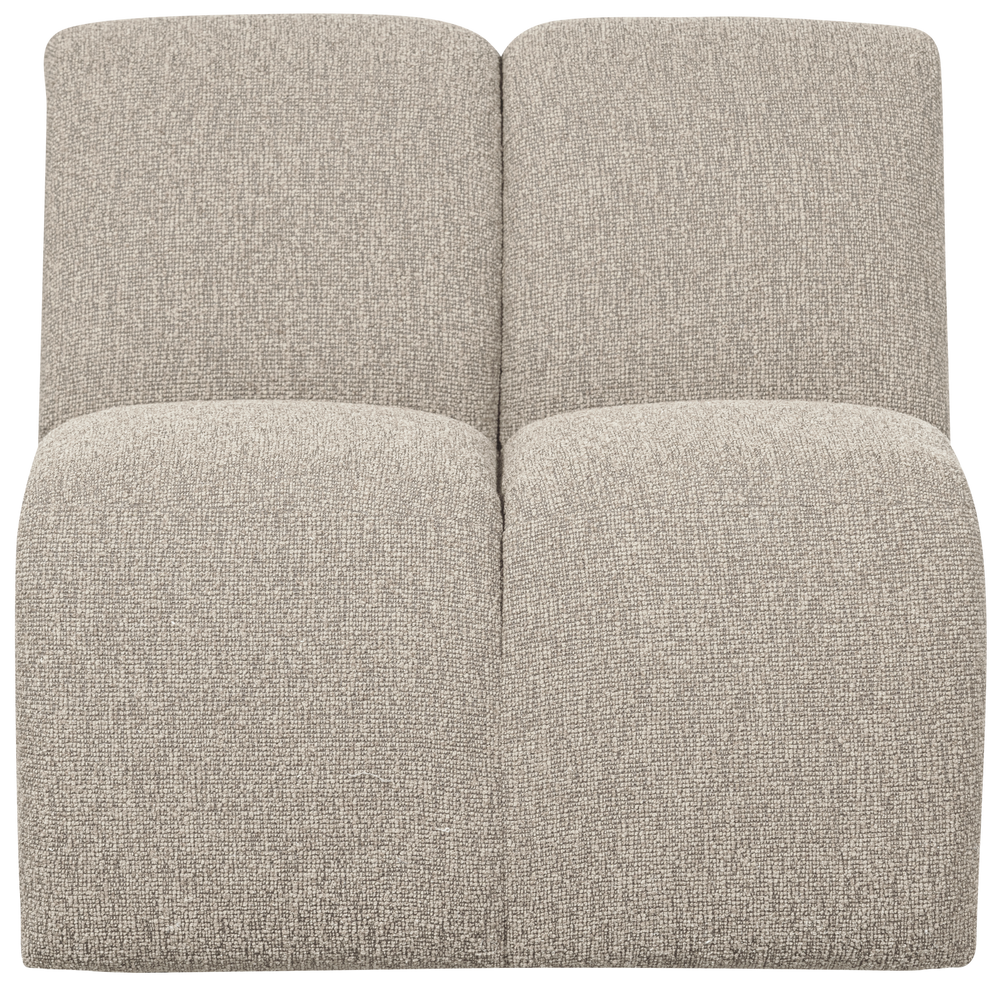 1-seater sofa MOJO, bouclé, light beige