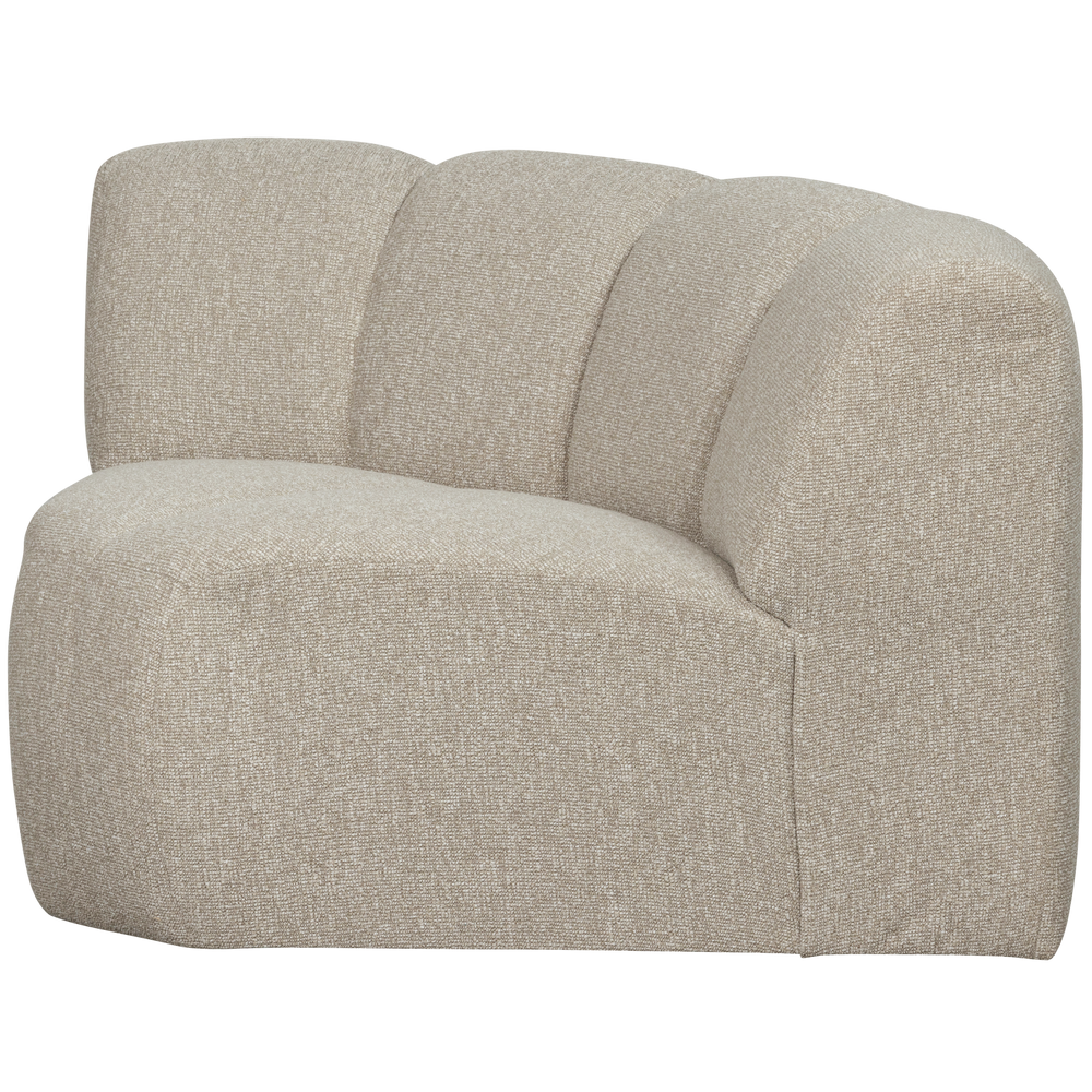 MOJO corner module, bouclé fabric, Beige Melange