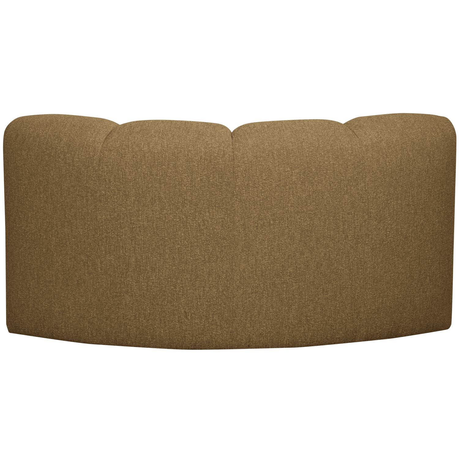 MOJO corner module, bouclé fabric, yellow-brown melange