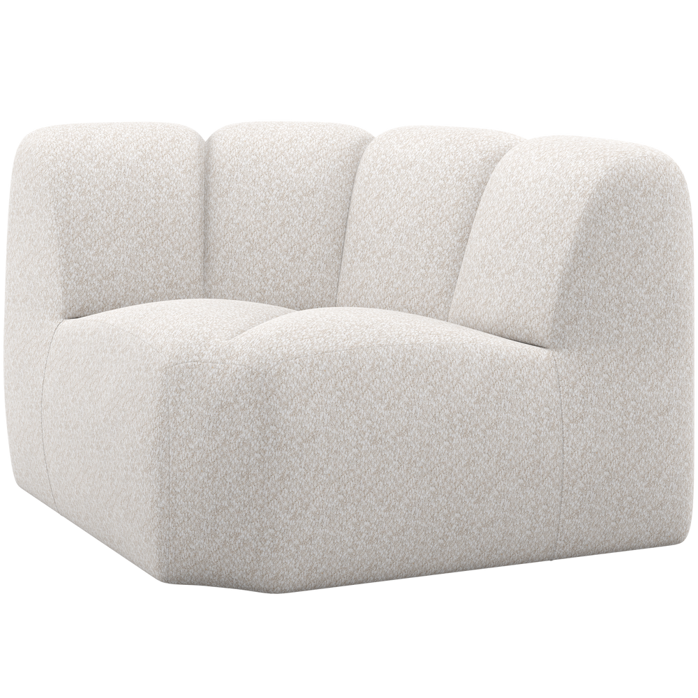 Kampinis elementas MOJO, šenilas ecru