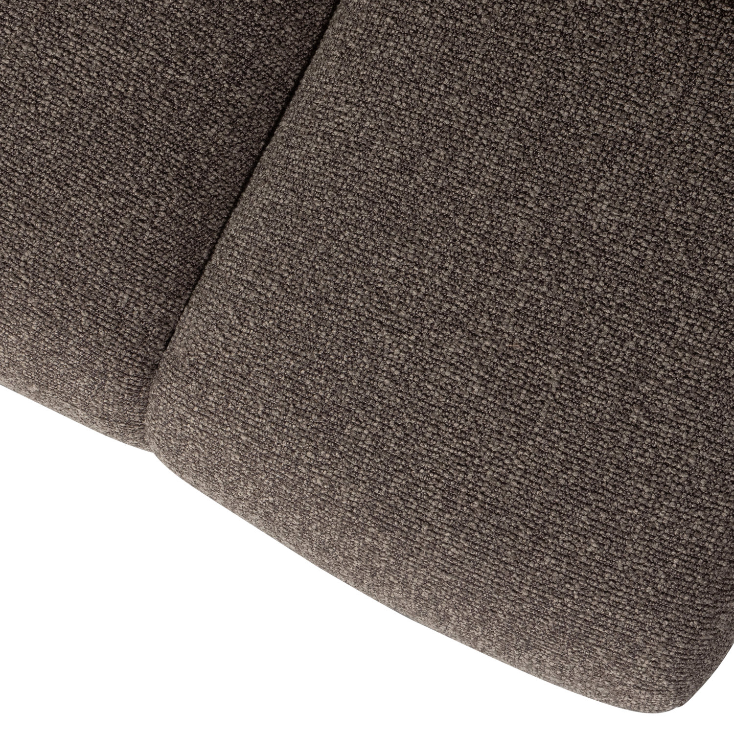 Valgomojo suoliukas MOJO, bouclé audinys, Brown Melange