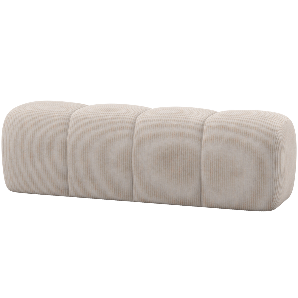 Suolas MOJO 164 cm, reljefinės tekstūros, ecru spalvos