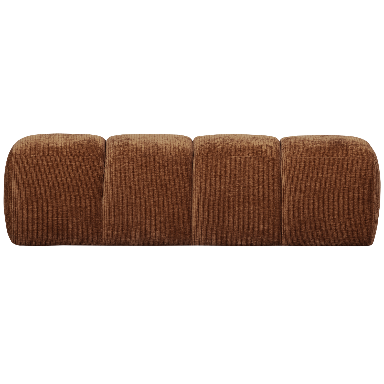 Valgomojo suoliukas su atlošu MOJO, bouclé audinys, Brown Melange