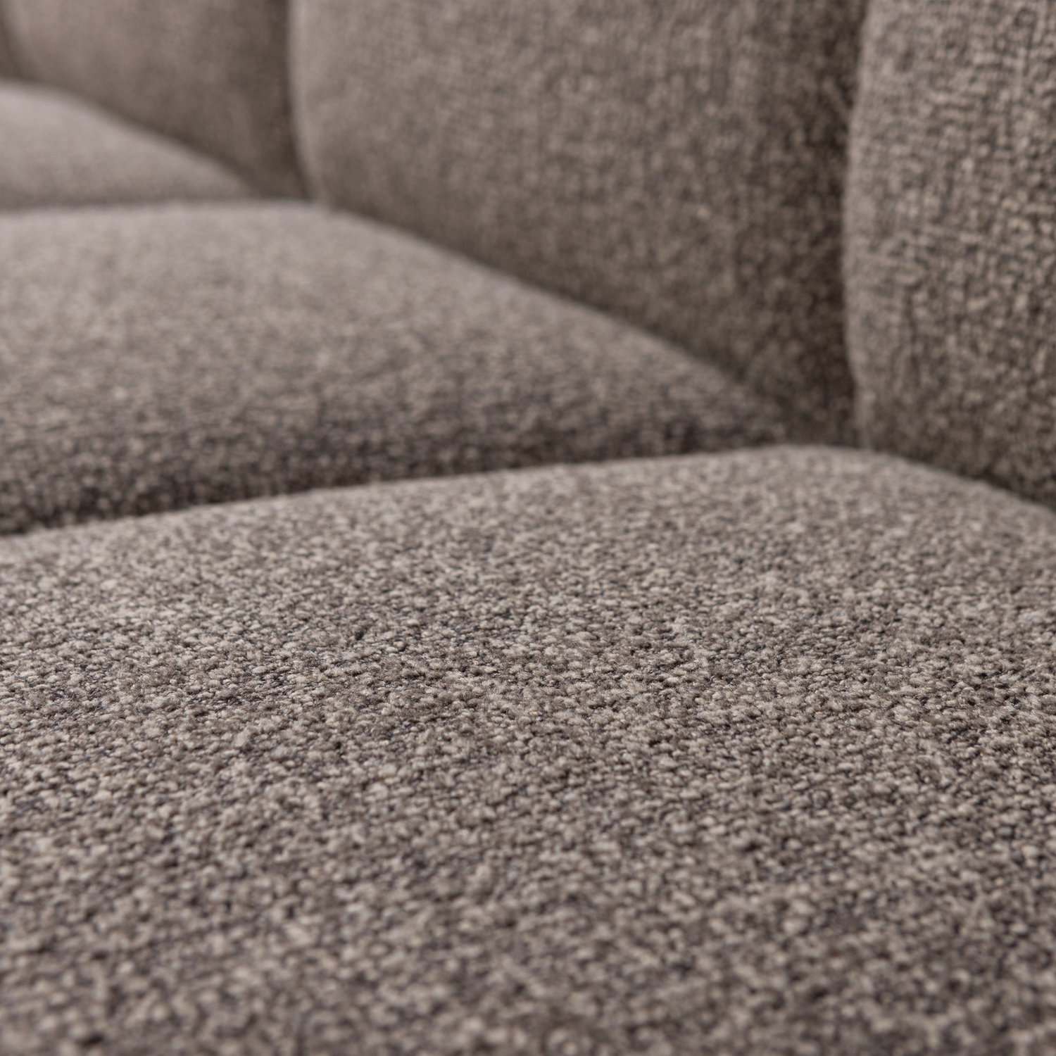 Valgomojo suoliukas su atlošu MOJO, bouclé audinys, geltonai rudas melanžas