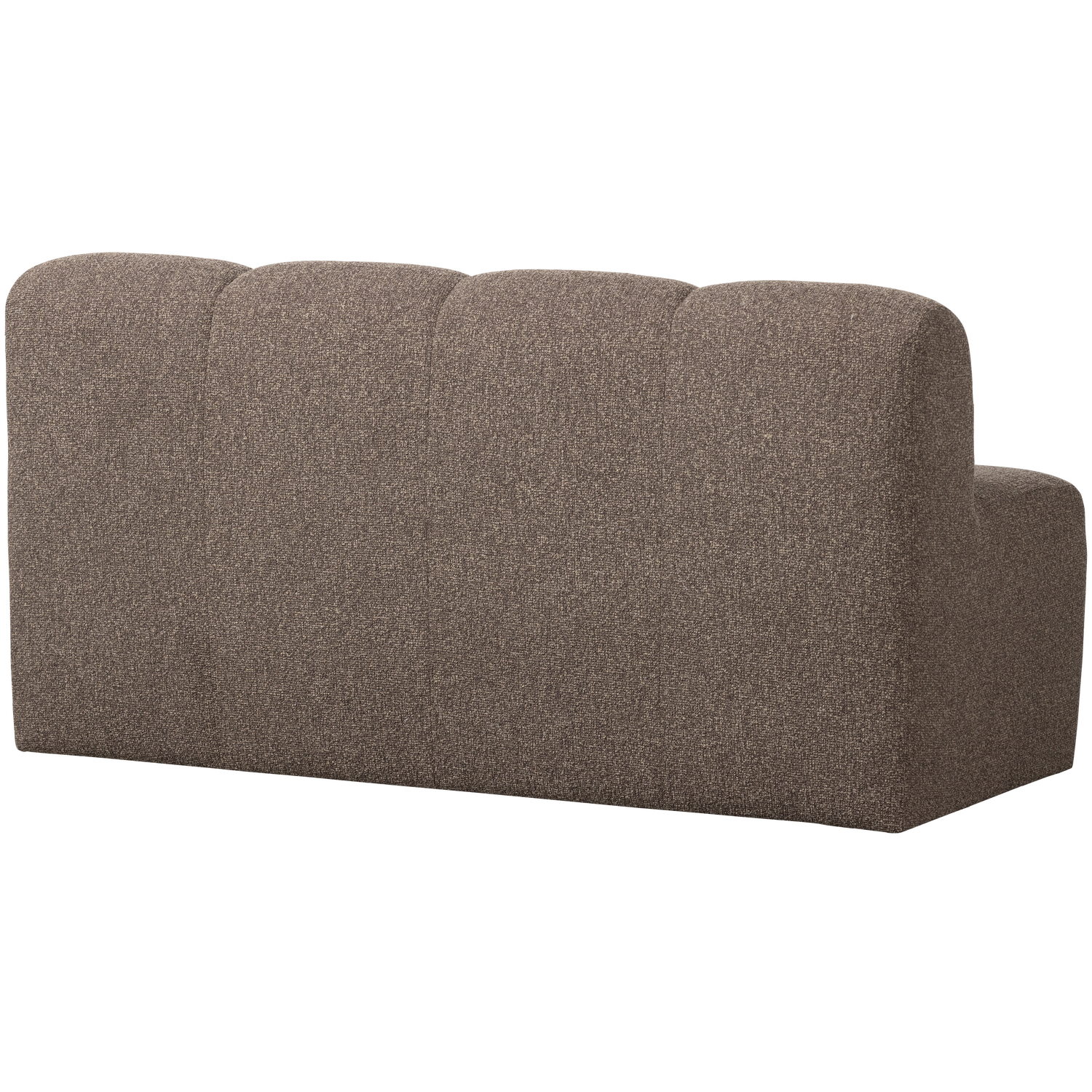 Valgomojo suoliukas su atlošu MOJO, bouclé audinys, geltonai rudas melanžas