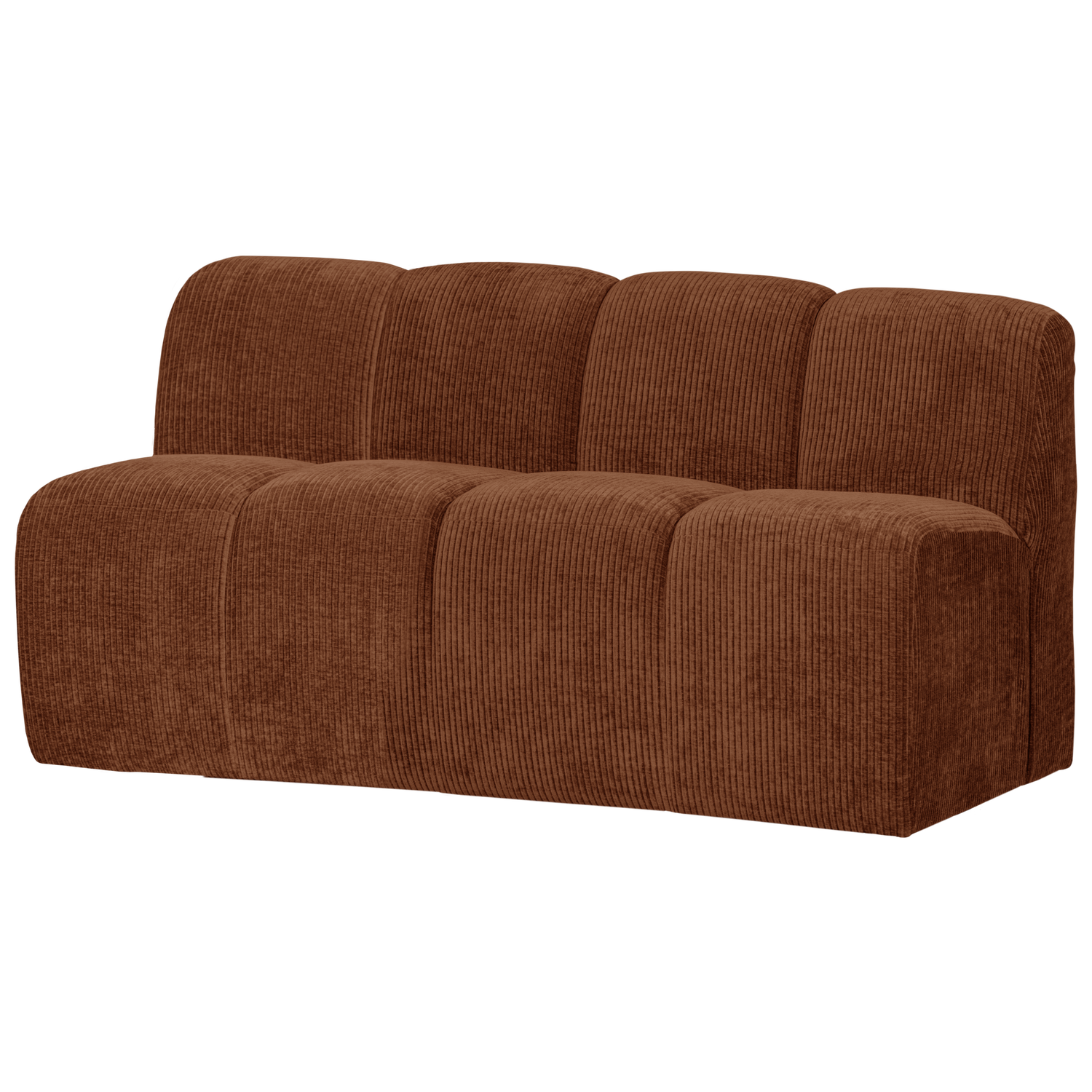 Fotelis MOJO, bouclé audinys, Brown Melange