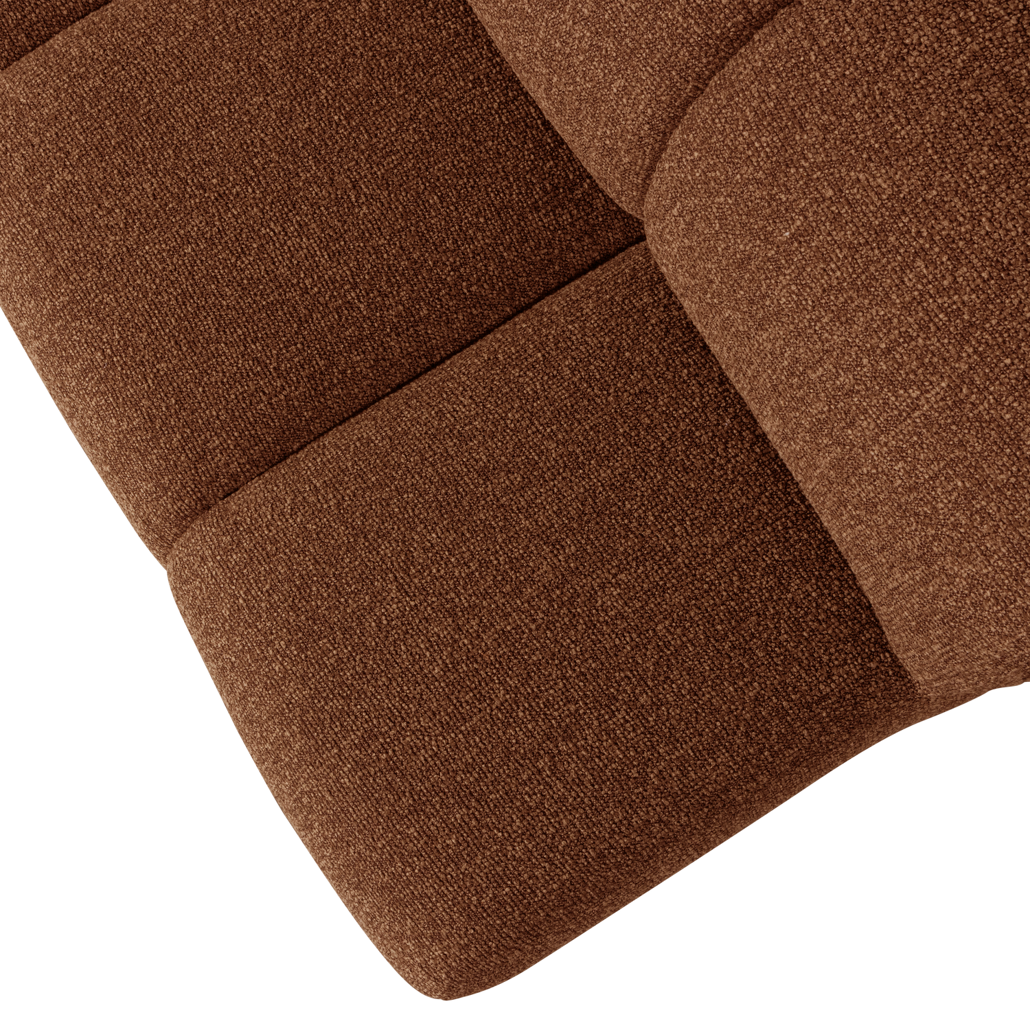 Fotelis MOJO, rifliuotas audinys, Dark Sand