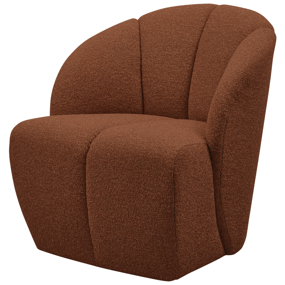 MOJO Left Chaise Sofa, ribbed fabric, Dark Sand