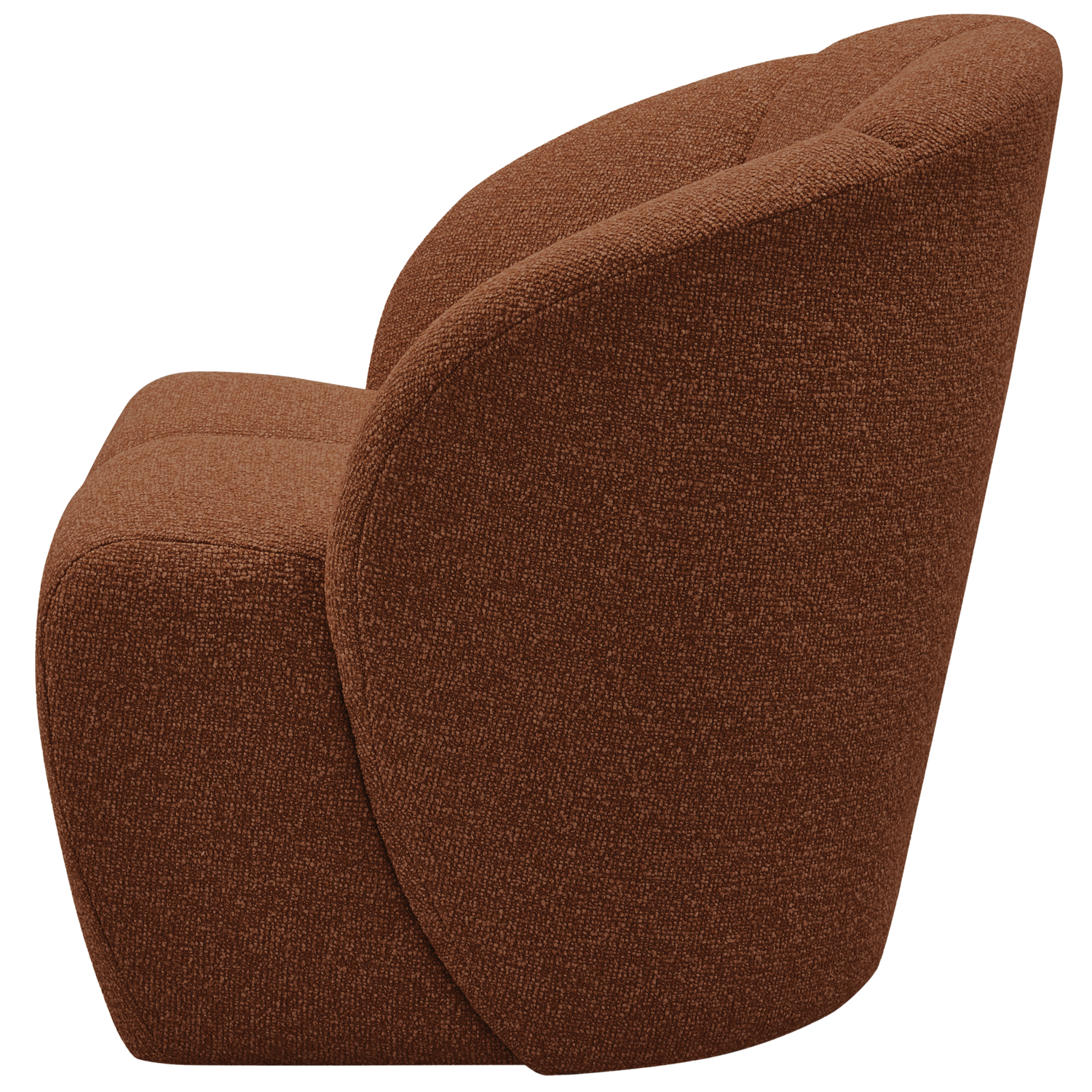 MOJO Left Chaise Sofa, ribbed fabric, Dark Sand