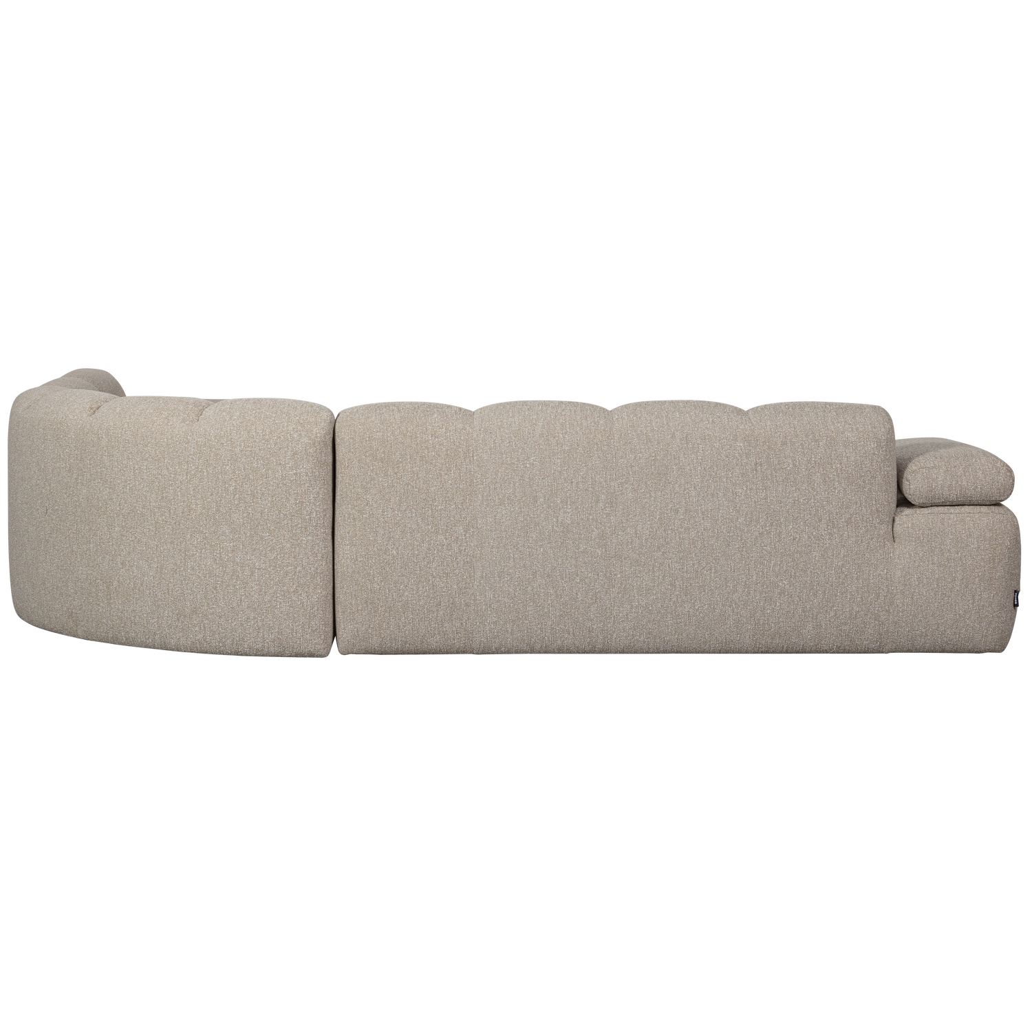 Kampinė sofa MOJO, dešinėje, bouclé, Beige Melange