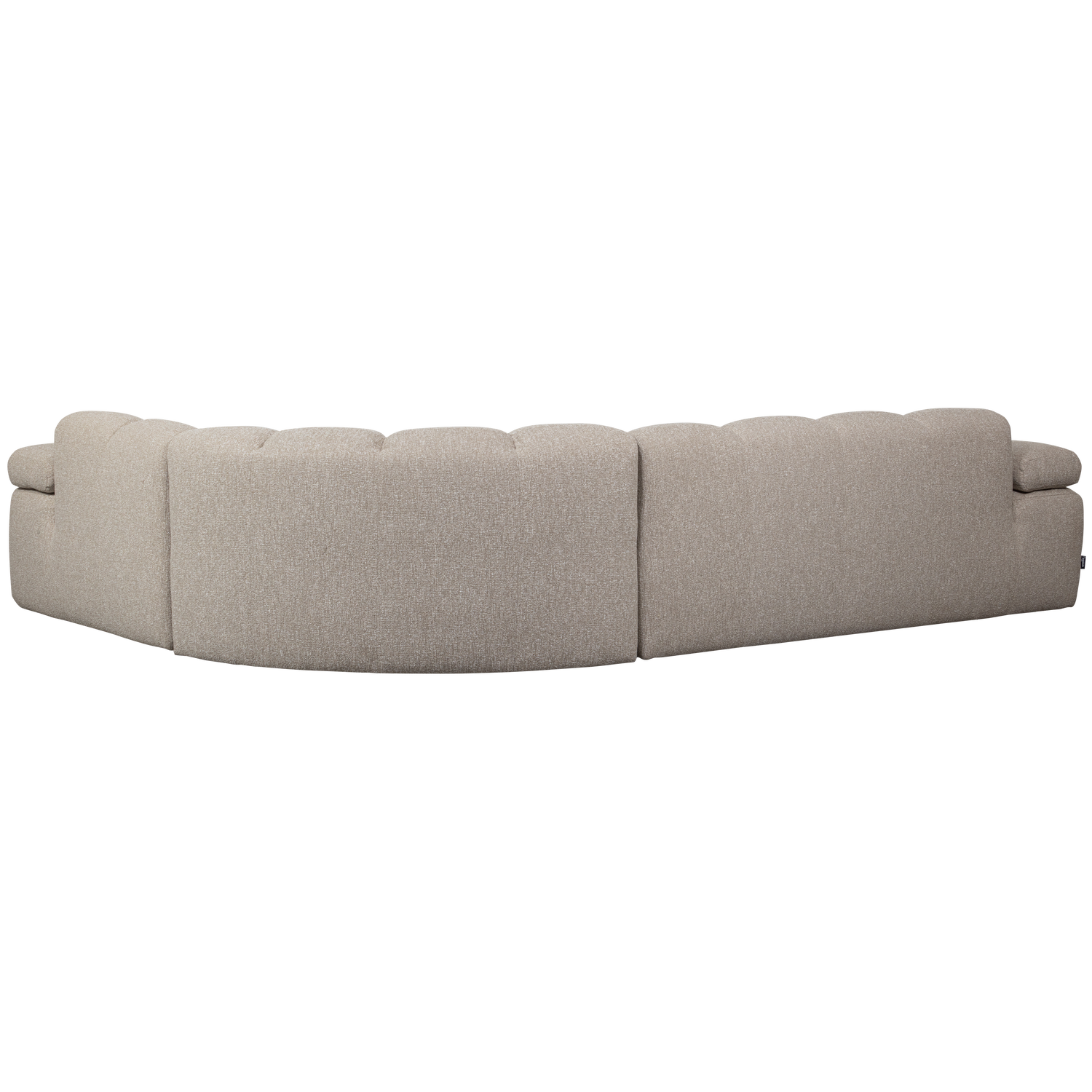 Kampinė sofa MOJO, dešinėje, bouclé, Beige Melange