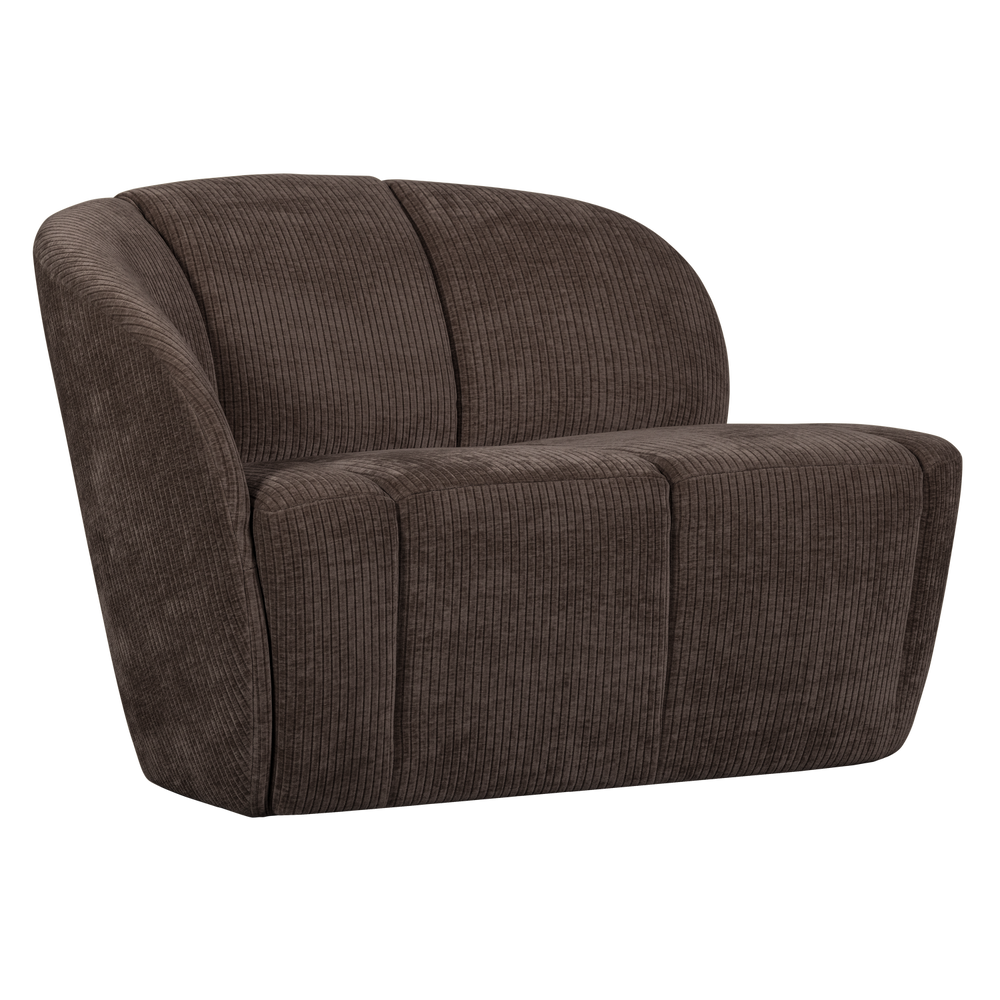 2-vietės Elementas Be Porankių MOJO, Woven Rib Fabric, Ruda