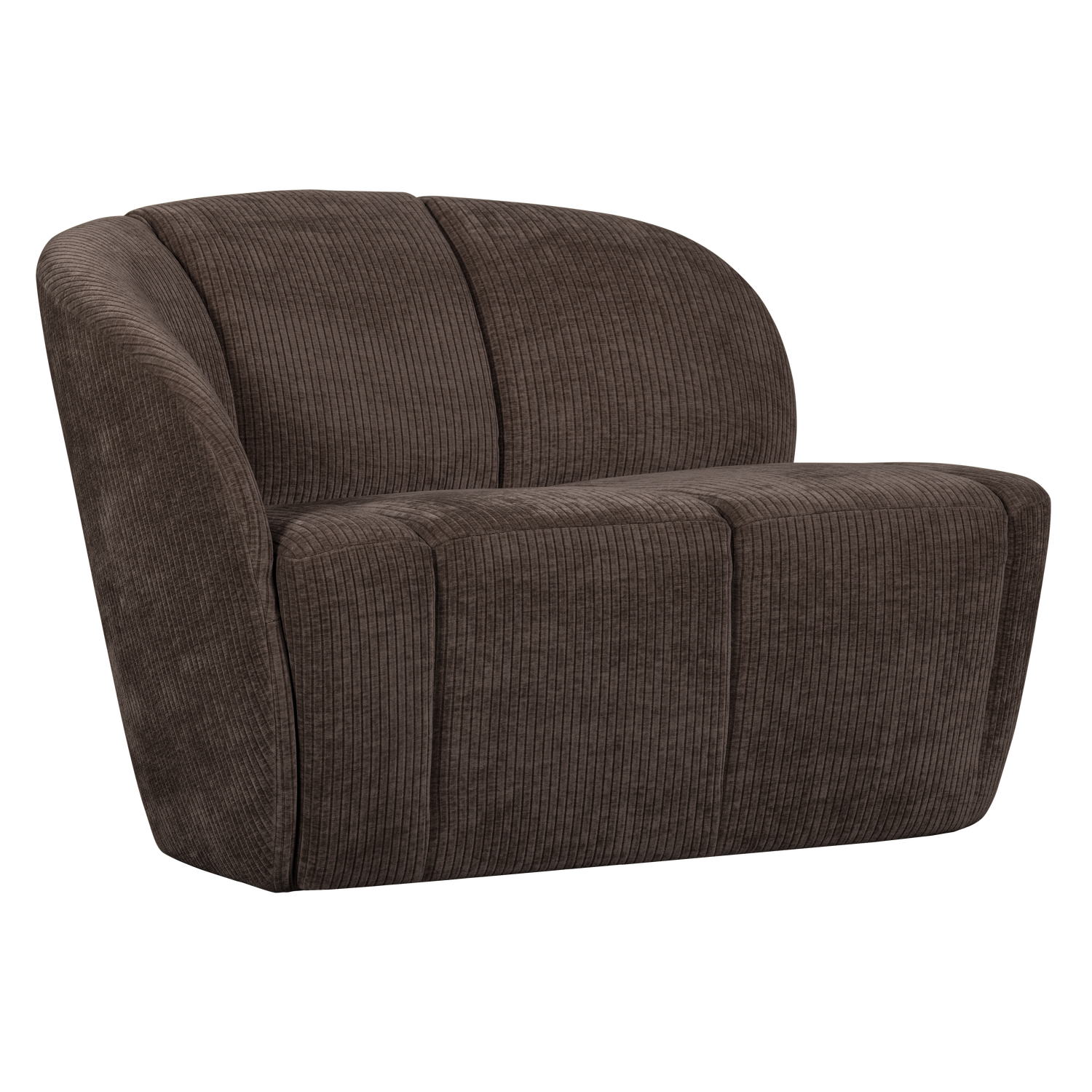 2-vietės Elementas Be Porankių MOJO, Woven Rib Fabric, Ruda