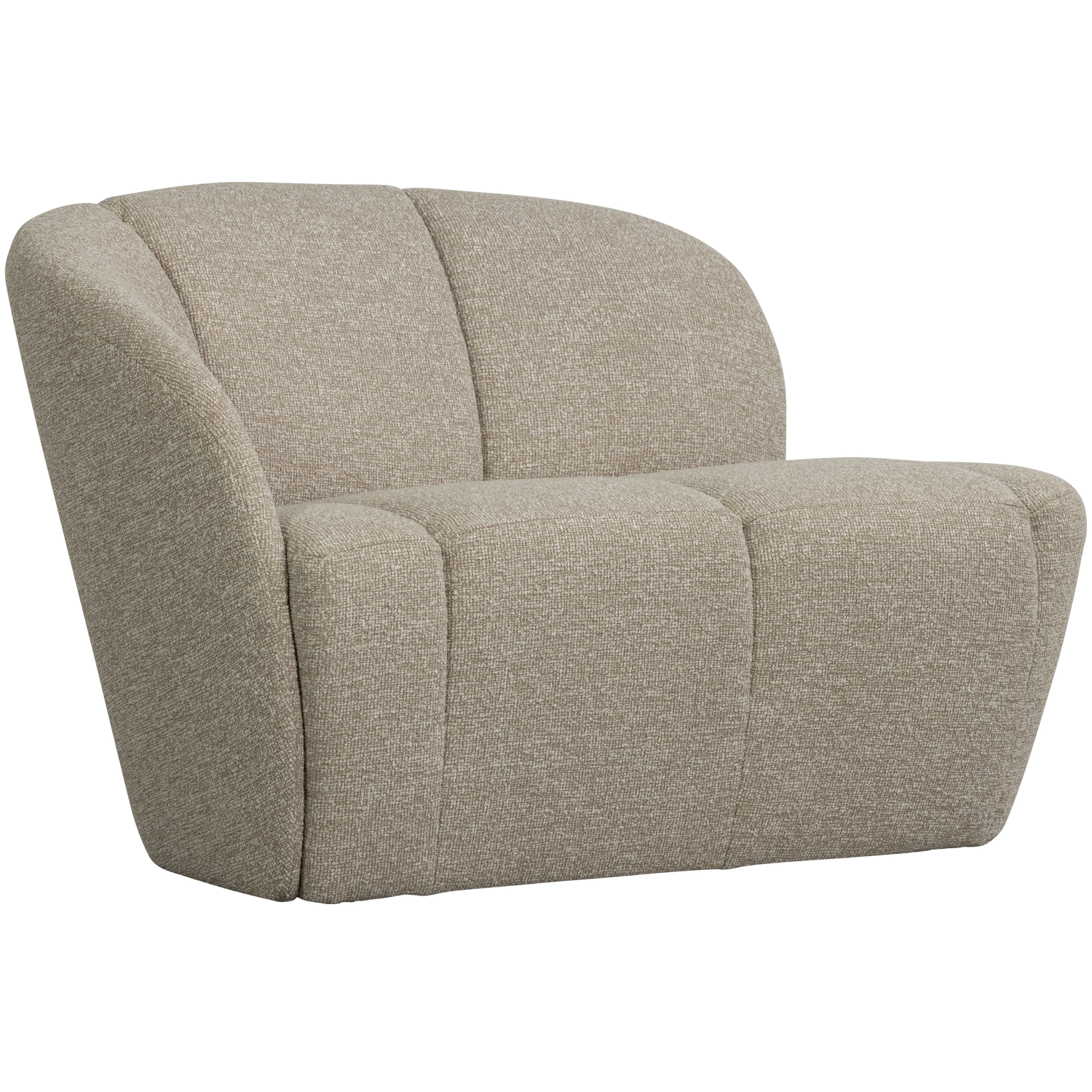 2 Vietų Suoliukas Su Kairiąja Puse MOJO, buklė, beige melange