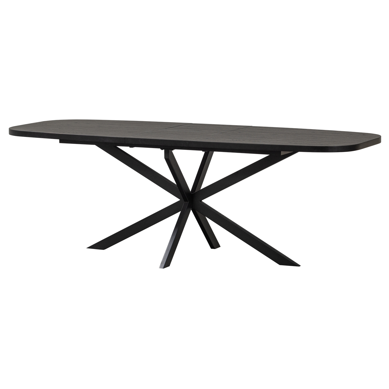 Stalas ARROS, juodas MDF 180–220x90