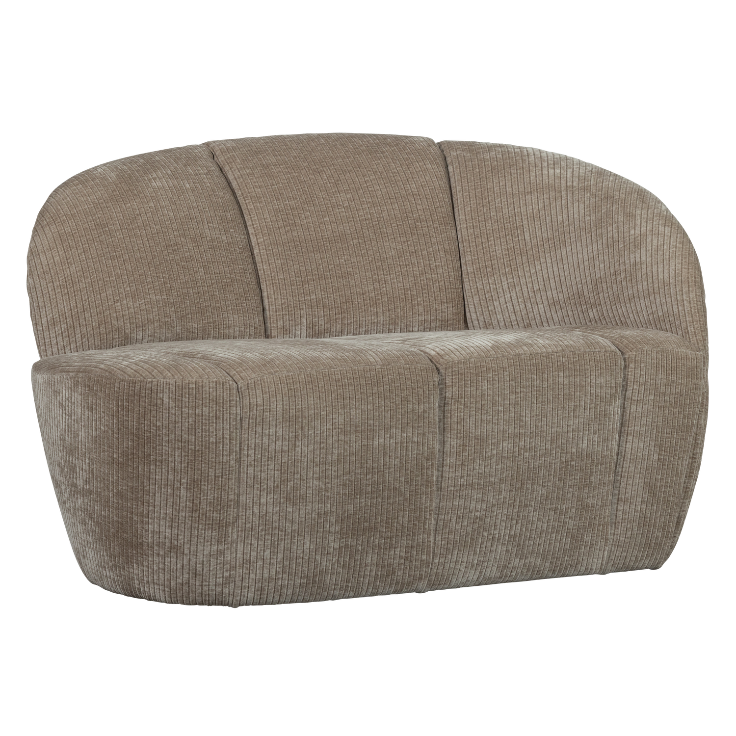 2-vietės Elementas Be Porankių MOJO, dešinėje, Woven Rib Fabric, Tamsaus smėlio atspalvis