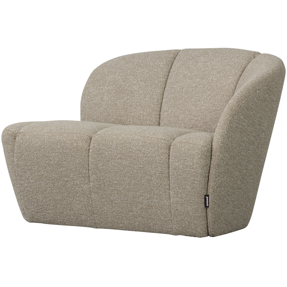 2 Vietų Suoliukas Su Dešiniu Porankiu MOJO, buklė, beige melange