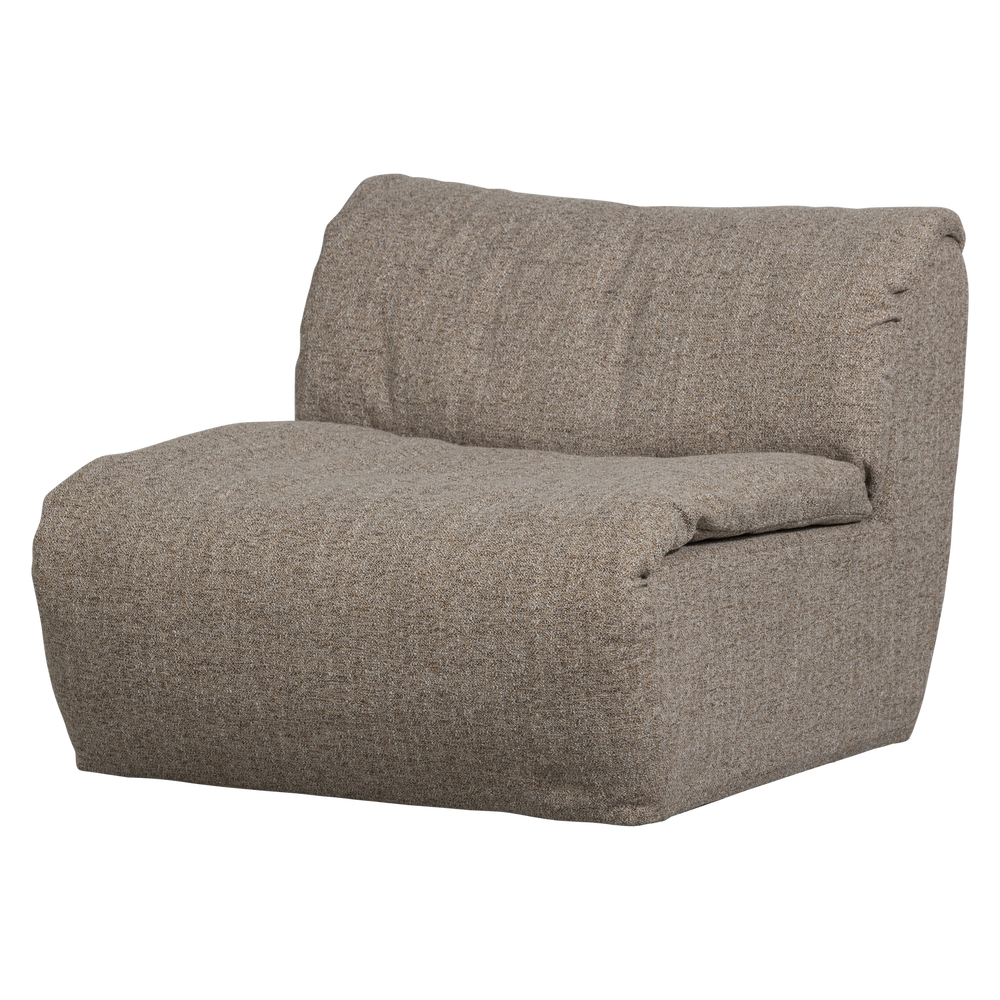 1-vietė sofos dalis BAGGY, ruda spalva