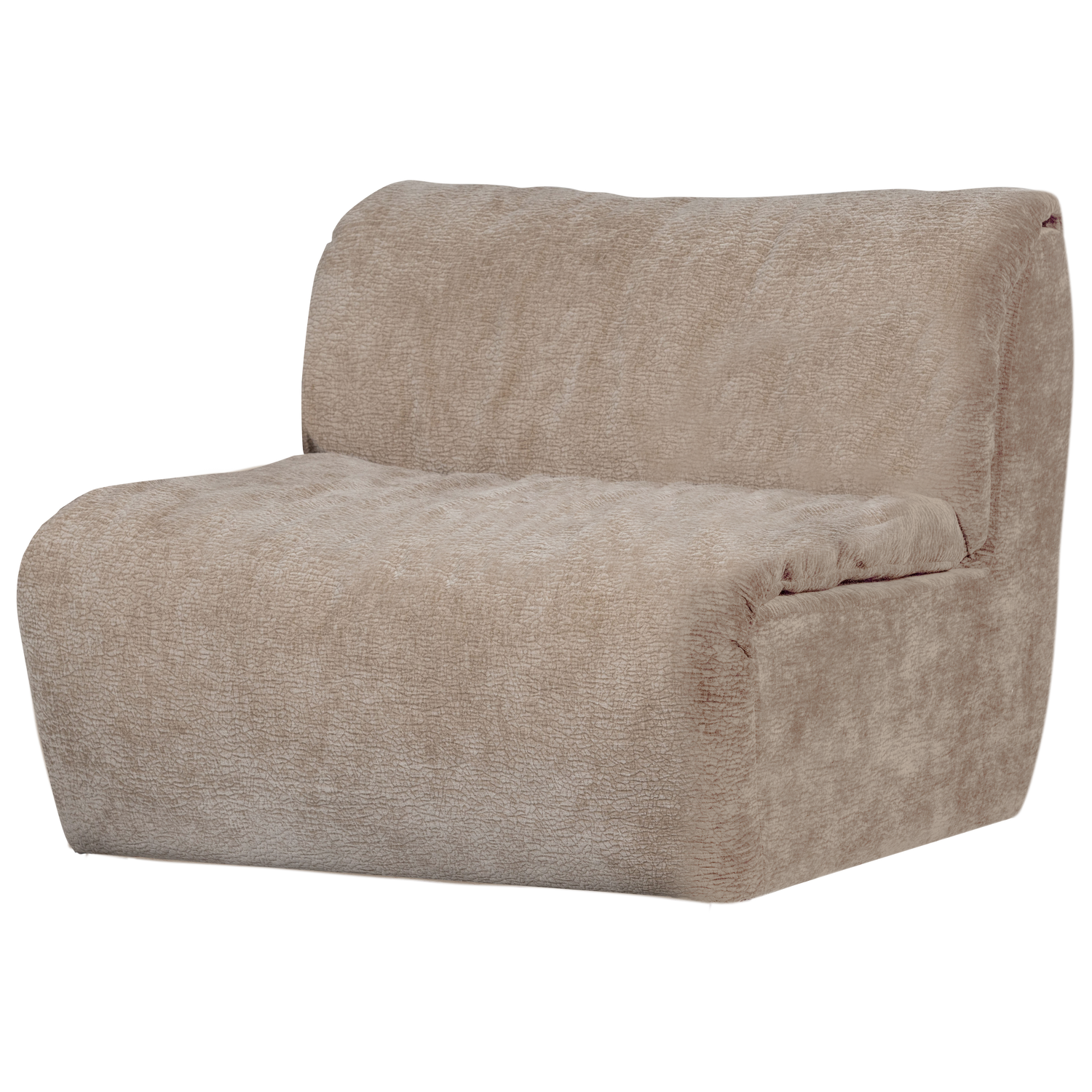 1-vietė sofos dalis BAGGY, 3D, šenilo audinys