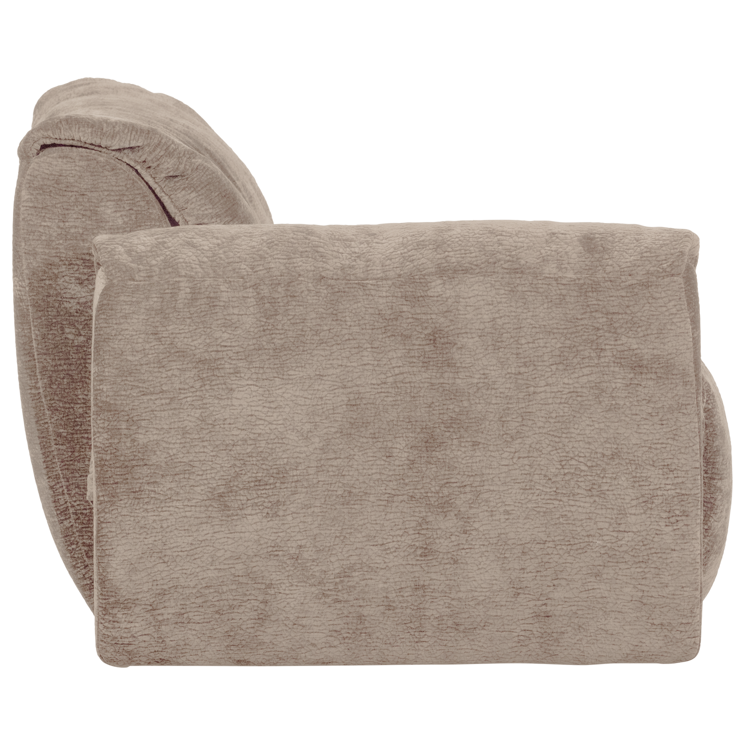 1-vietė sofos dalis BAGGY, kairė, 3D, šenilo audinys