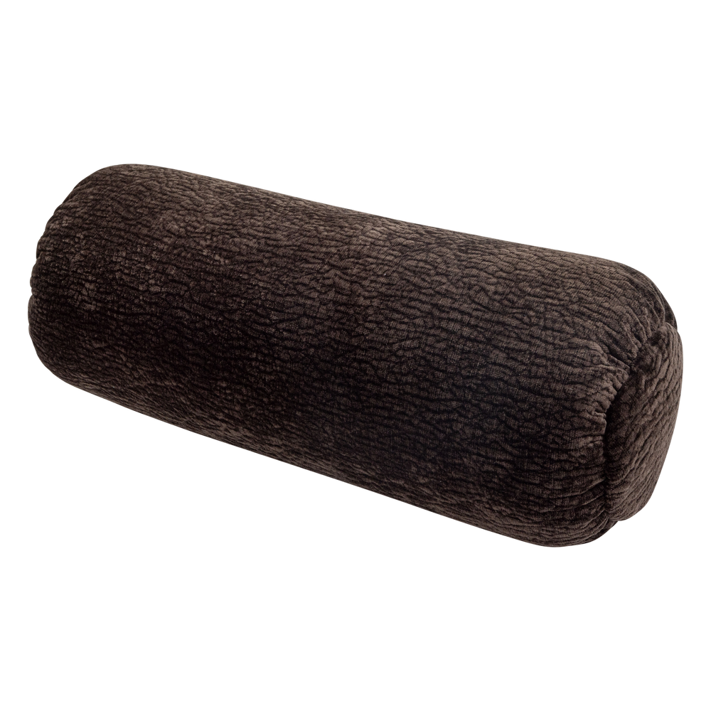 Dekoratyvinė pagalvėlė BAGGY, 3D šenilo audinys, tamsiai ruda