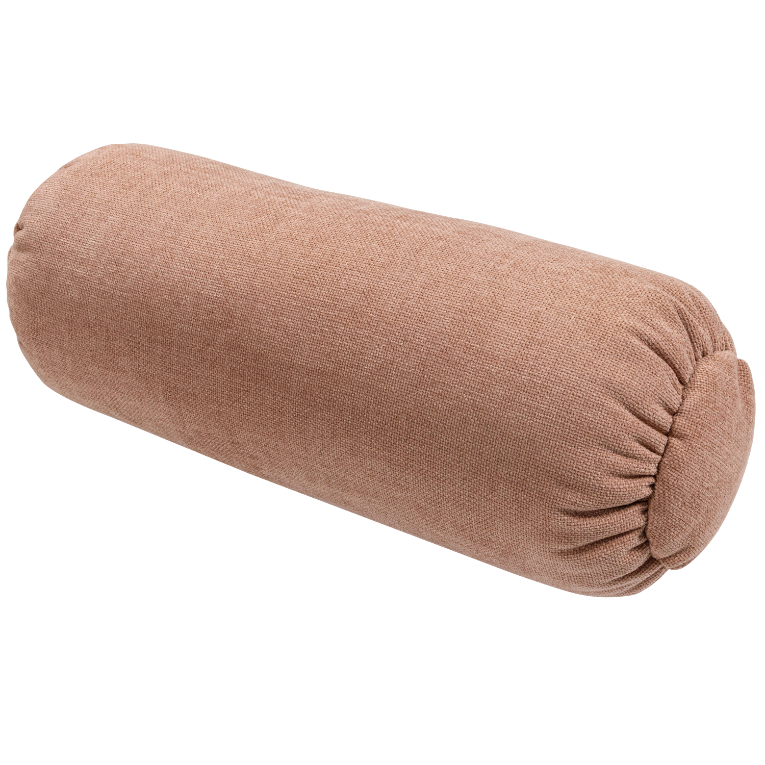 Dekoratyvinė pagalvėlė BAGGY, austo šenilo audinys, senovinė rožinė