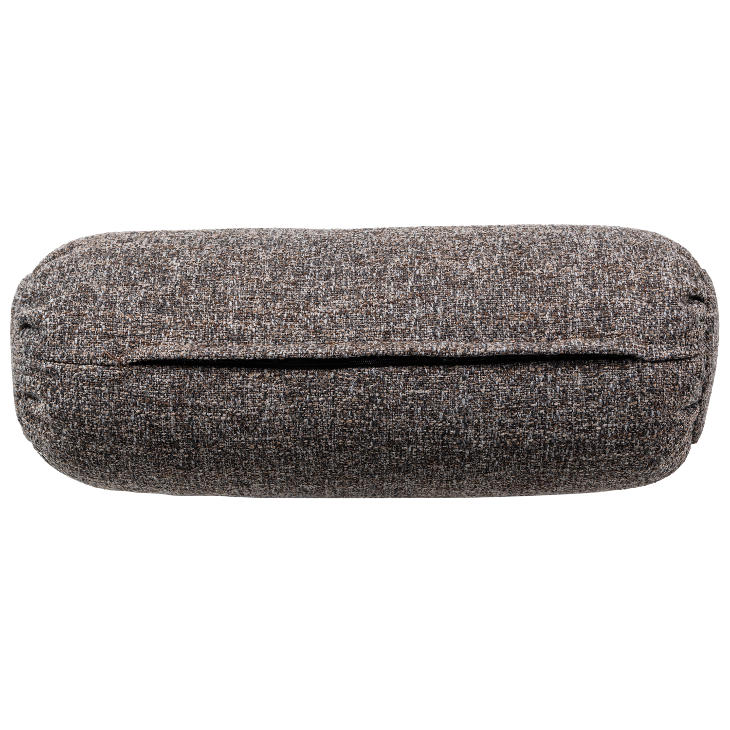 Dekoratyvinė pagalvėlė BAGGY, austo audinio, šiltai pilkas melanžas