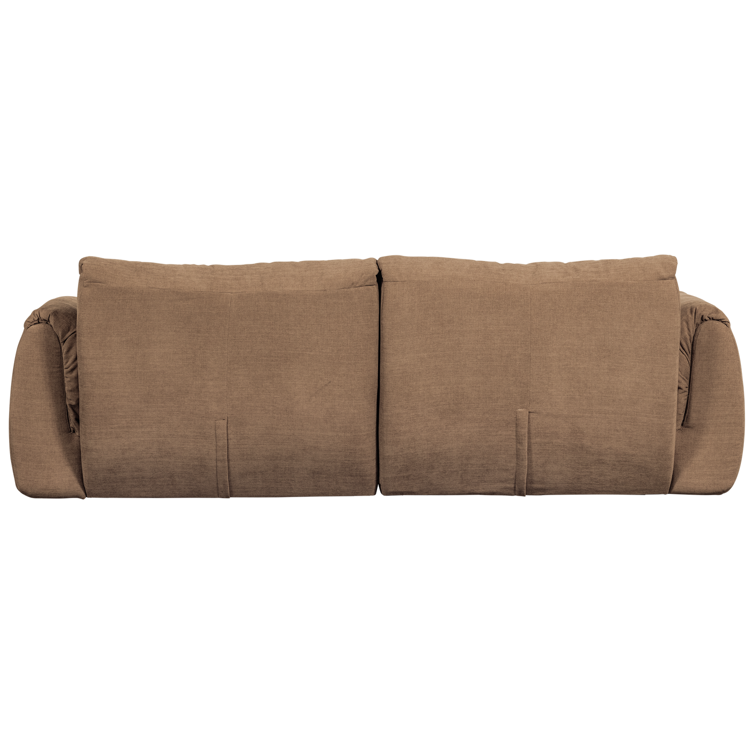 2-vietė sofa BAGGY, austo šenilo audinys, ruda spalva