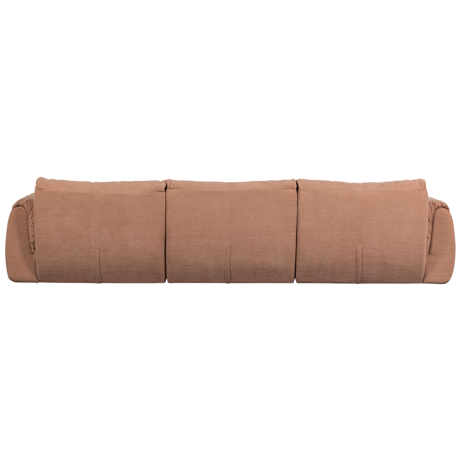 3-vietė sofa BAGGY, austo šenilo audinys, sena rožinė spalva