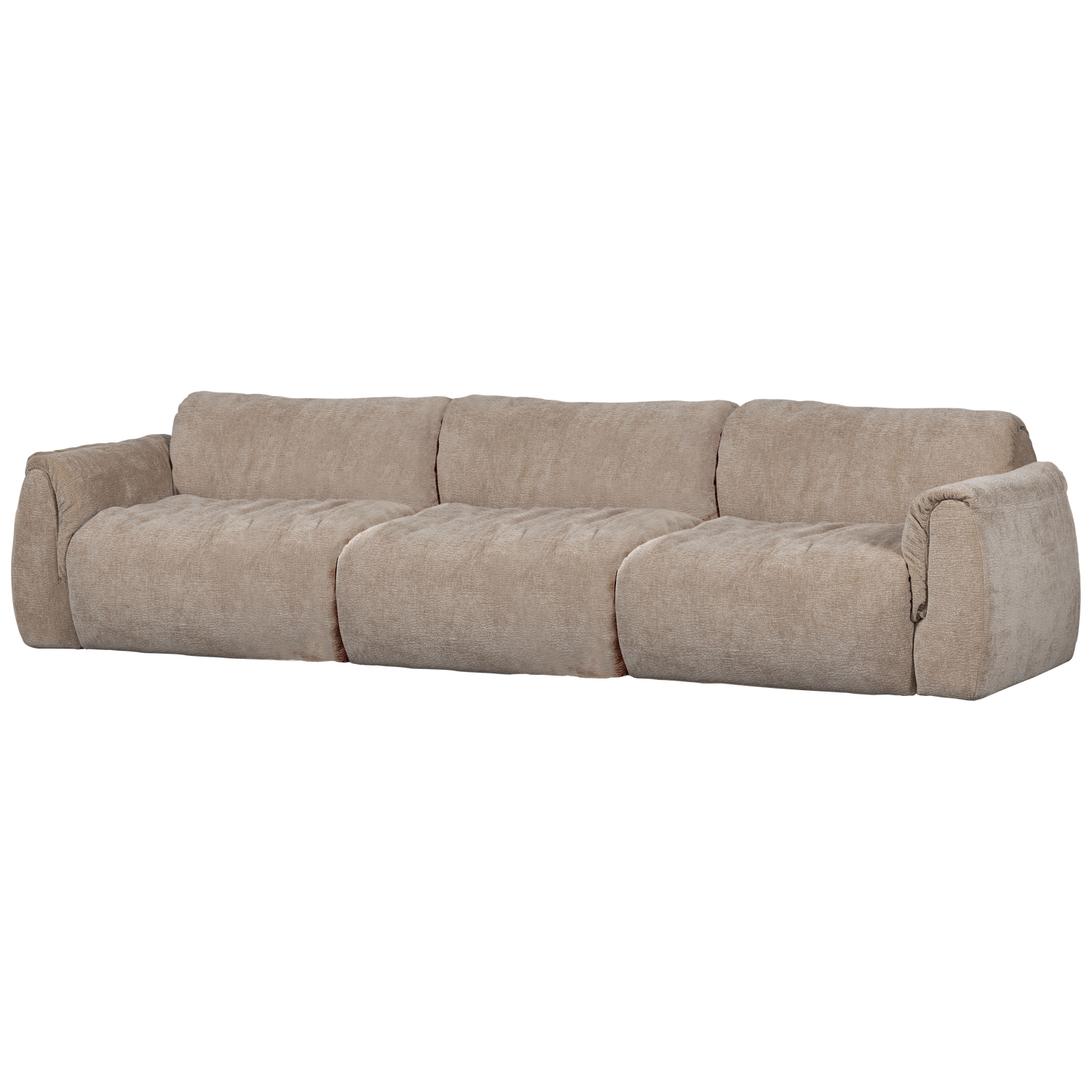 3-vietė sofa BAGGY, 3D šenilo audinys