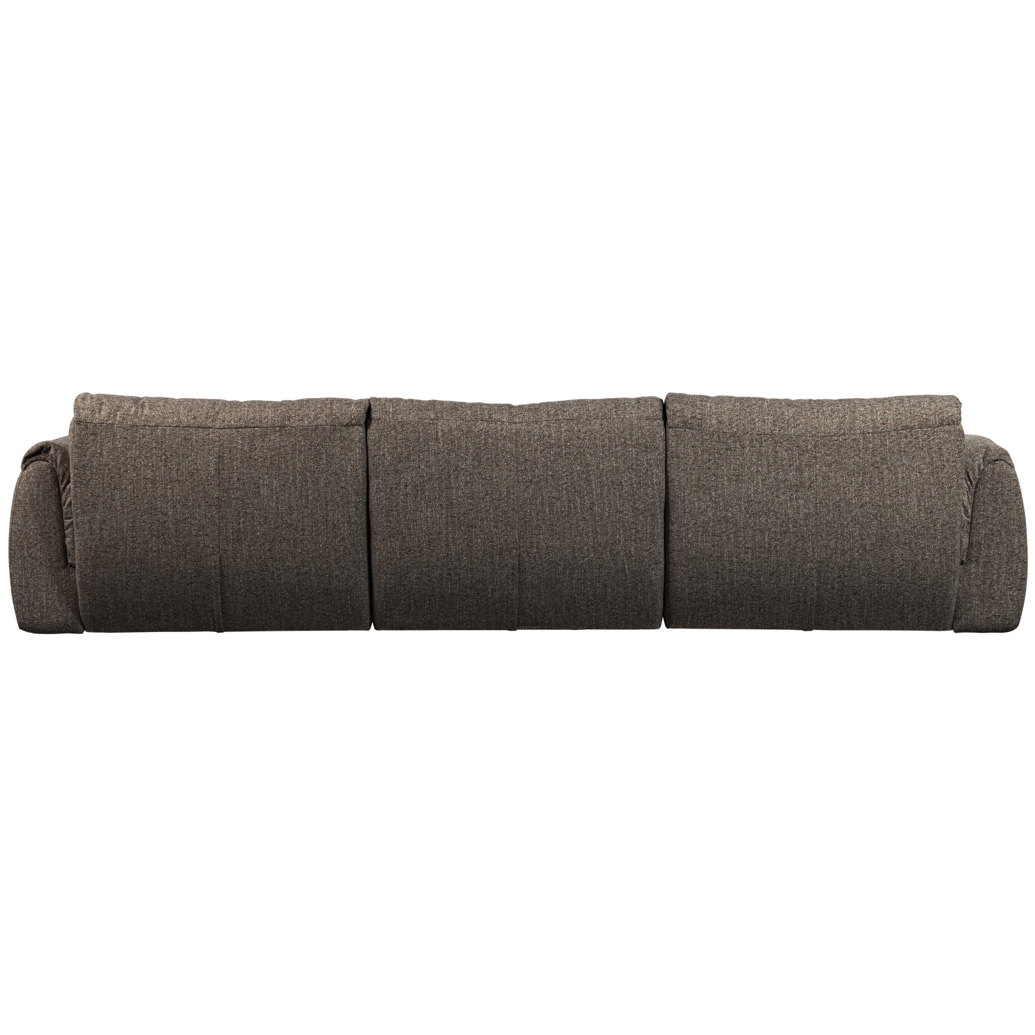 3-vietė sofa BAGGY, austas audinys, šiltas pilkas melanžas