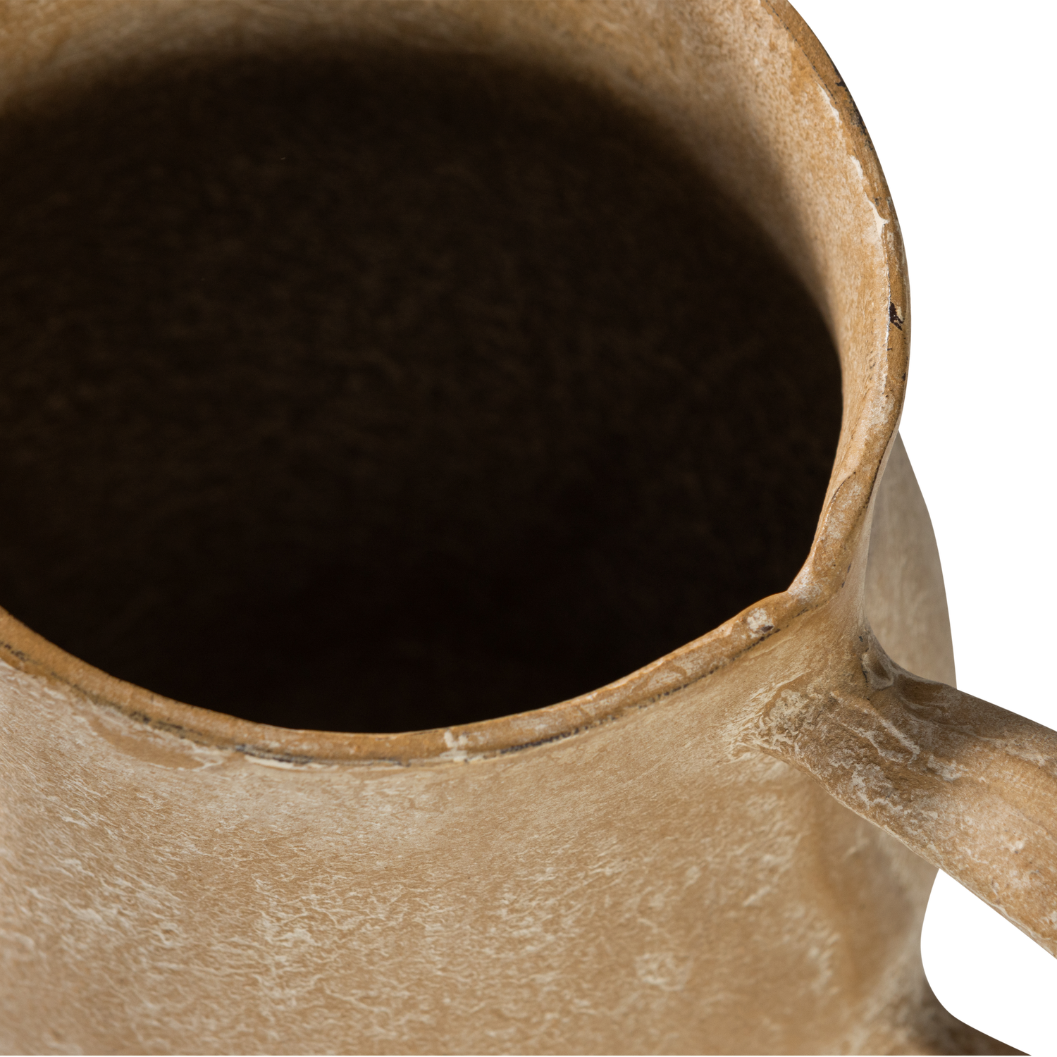 Vaza VALERIE, aliuminis, smėlio spalvos atspalvis