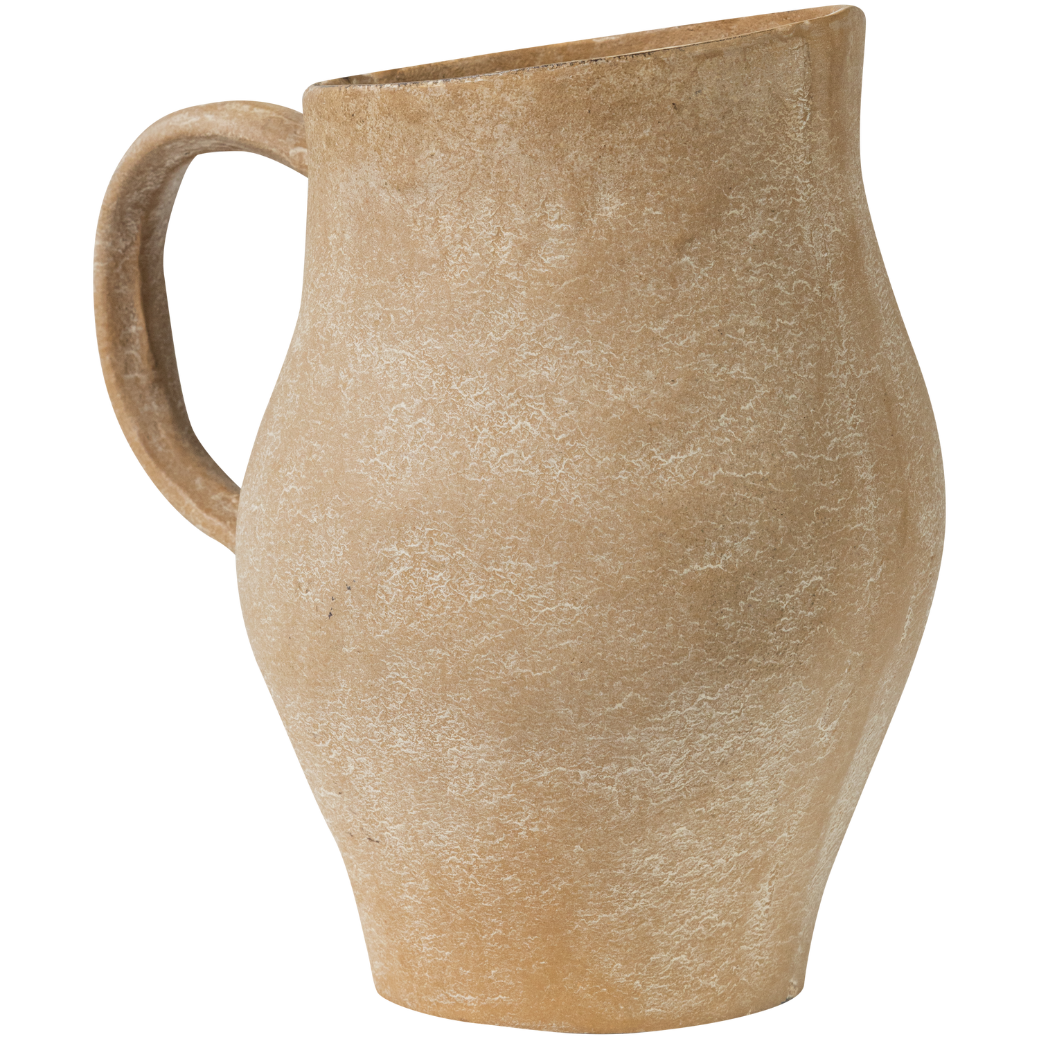 Vaza VALERIE, aliuminis, smėlio spalvos atspalvis