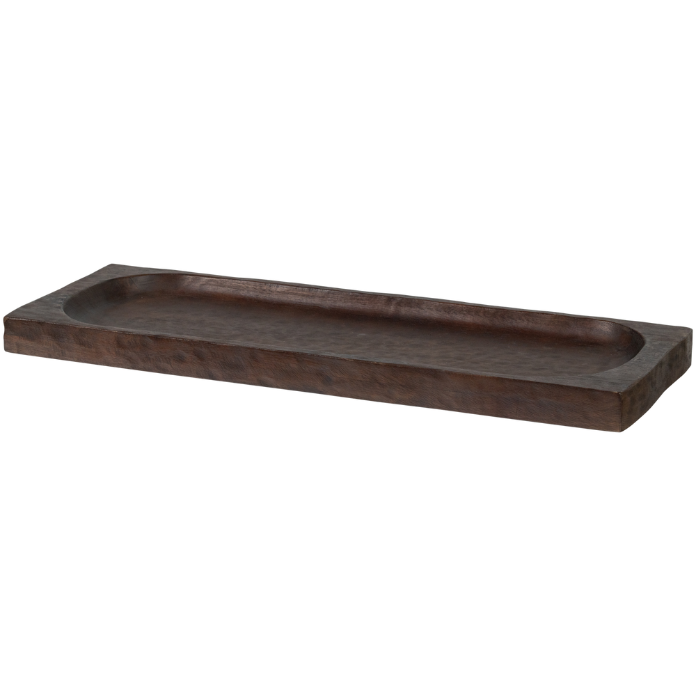 Serviravimo lėkštė/padėklas JOSIE, mango mediena, ruda