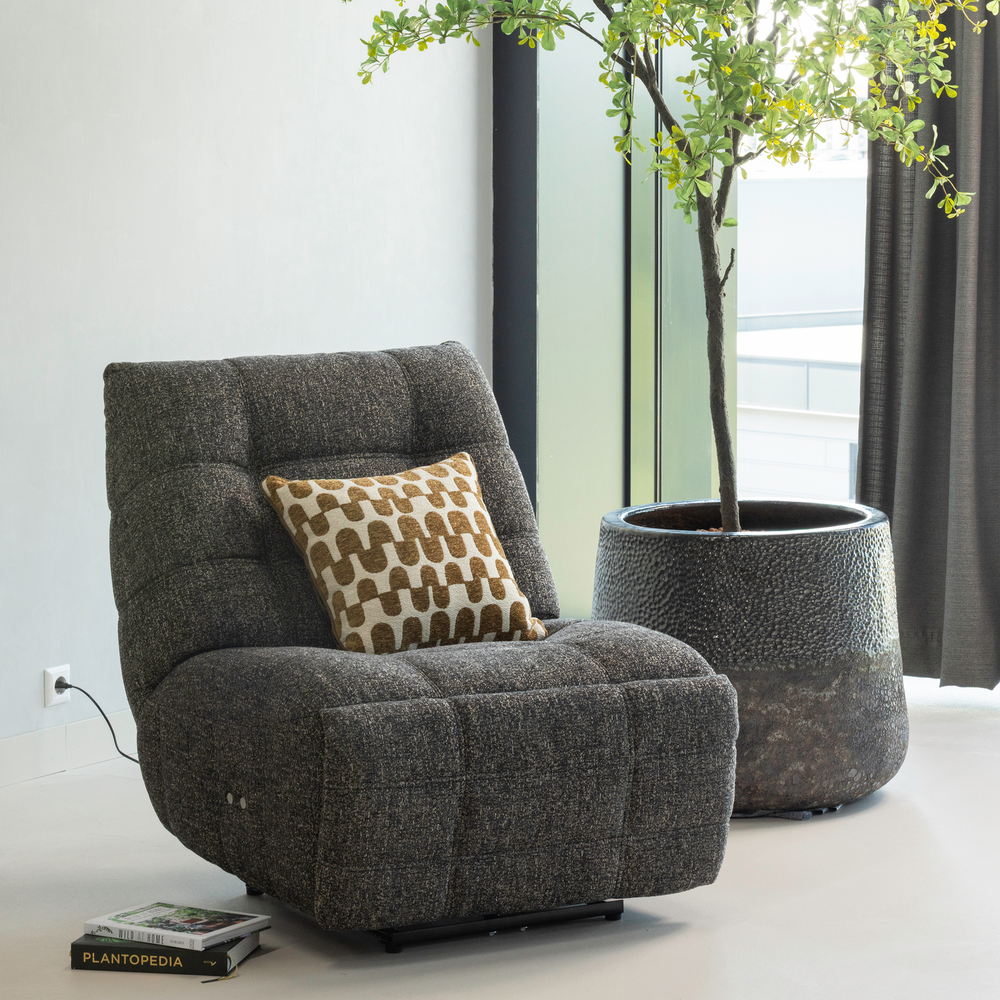 Elektrinis reklaineris HEIN, antracito ir rudos melanžas