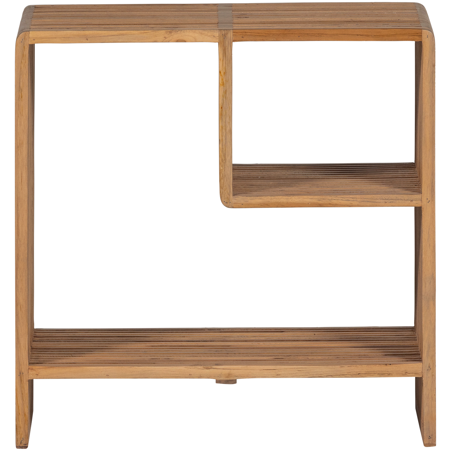 Šoninis staliukas JASMIJN, perdirbtas tikmedis, natūralus