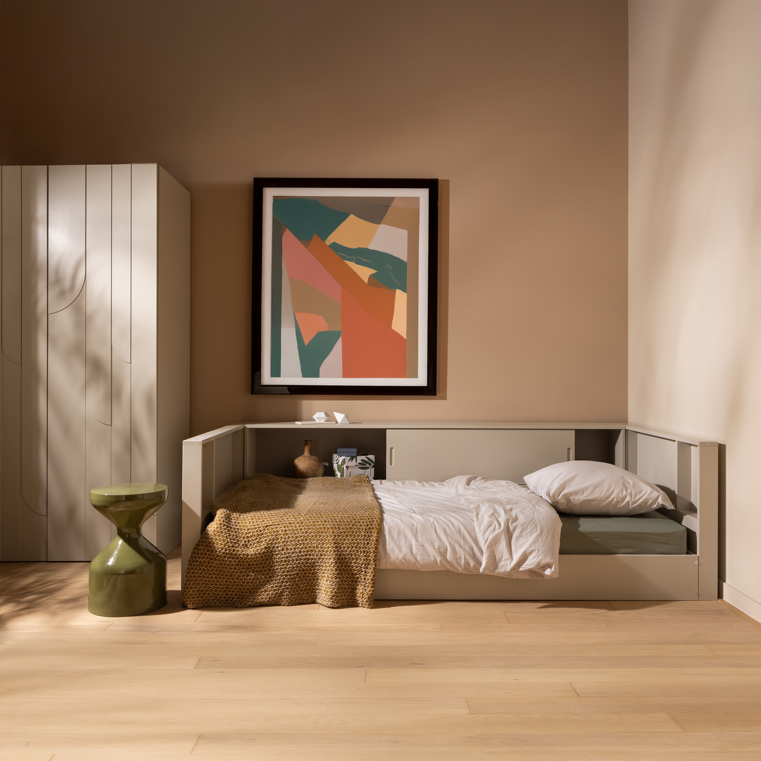 Kuşetė CARTER, dulkių pilka