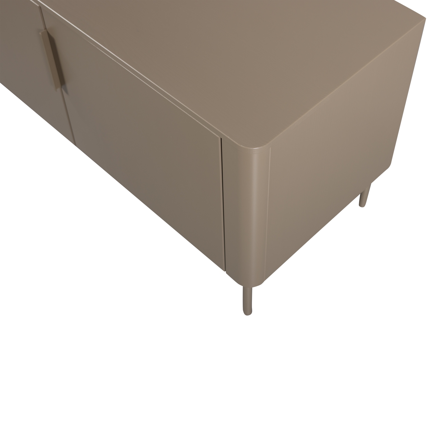 TV spintelė GUNNAR, pušis, purvo pilka