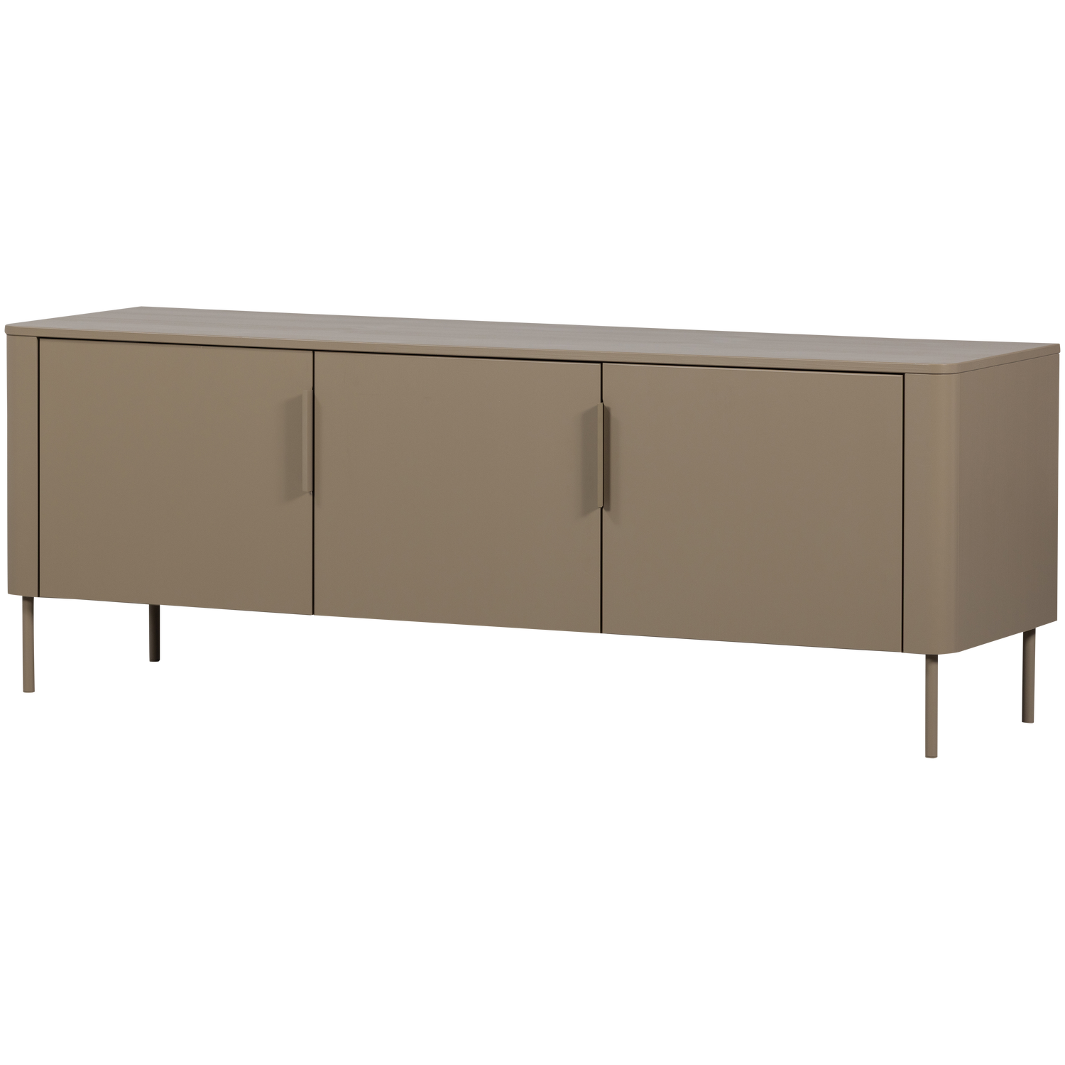 TV spintelė GUNNAR, pušis, purvo pilka