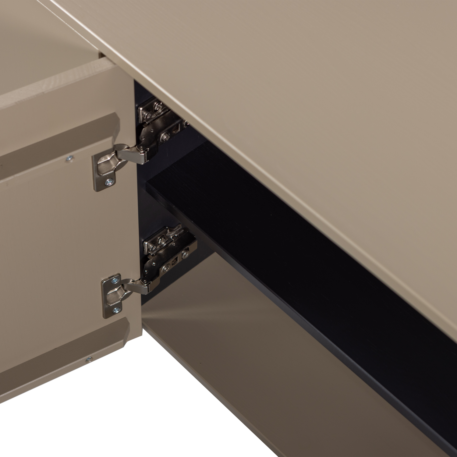 TV spintelė GUNNAR, pušis, purvo pilka