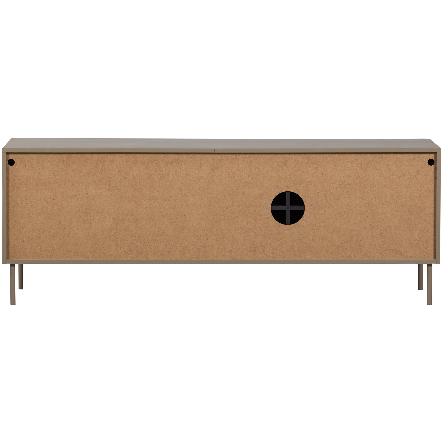 TV spintelė GUNNAR, pušis, purvo pilka