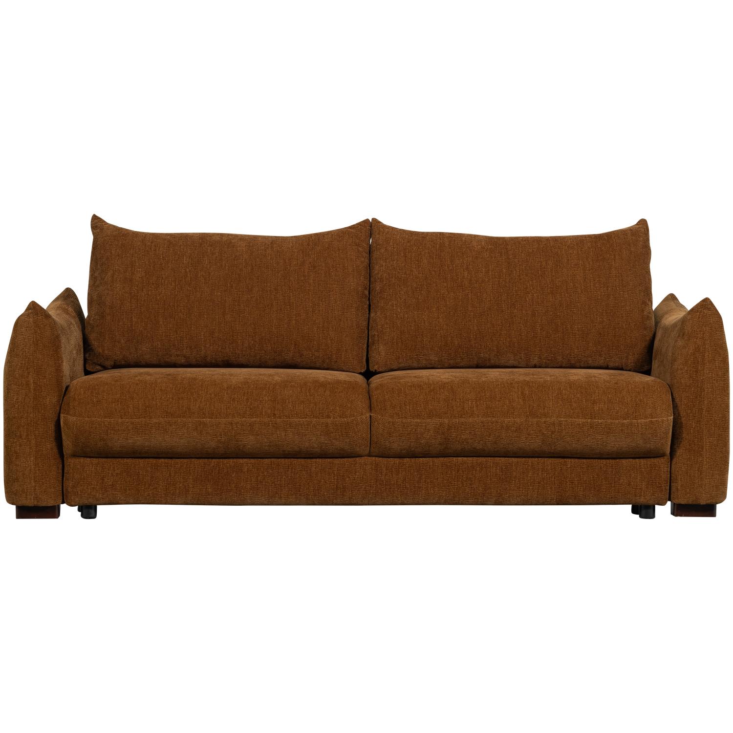 3-vietė miegamoji sofa JONNE, šenilis, ruda
