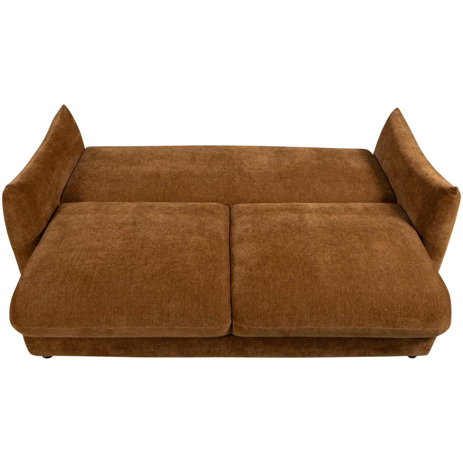 3-vietė miegamoji sofa JONNE, šenilis, ruda