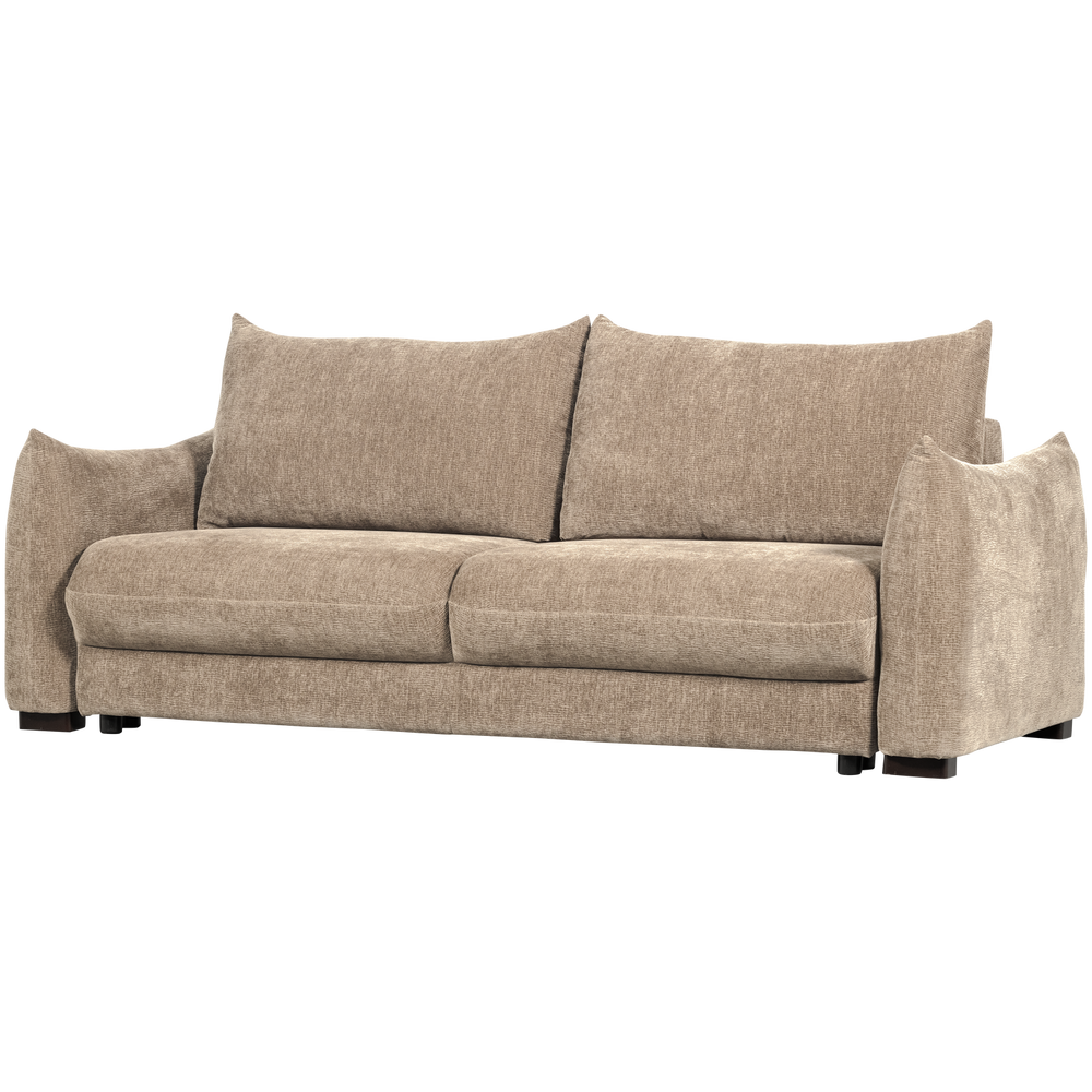 3-vietė miegamoji sofa JONNE, šenilis, natūrali