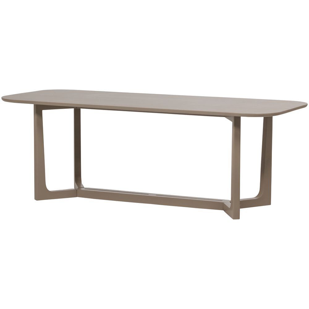 Valgomojo stalas FERION, mango mediena purvo 180x90 cm