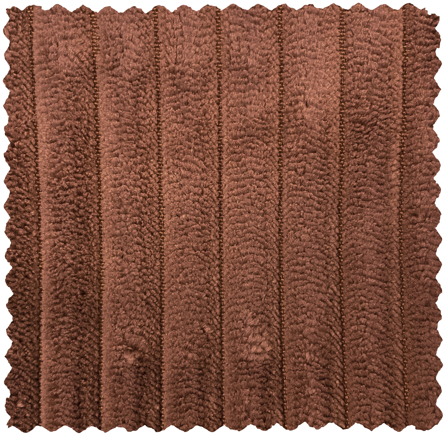 Šezlongo sofa NOVI, dešinė, briaunotas audinys, molio spalva